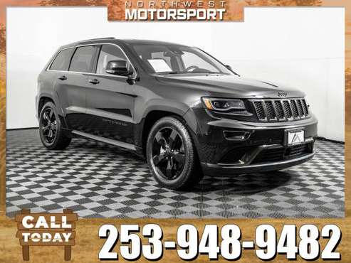 2016 *Jeep Grand Cherokee* Overland 4x4 for sale in PUYALLUP, WA