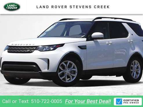 2018 Land Rover Discovery SE suv Fuji White - 44, 082 - cars & for sale in San Jose, CA