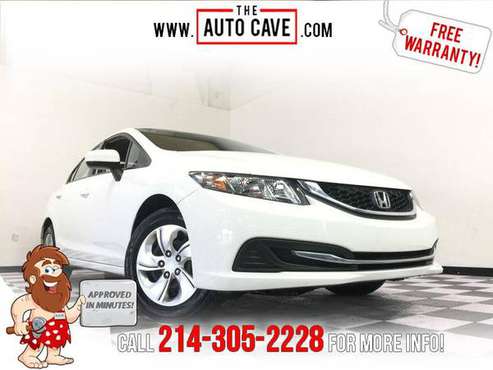 2015 Honda Civic *Drive TODAY & Make PAYMENTS for sale in Addison, TX