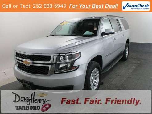 2018 Chevy Chevrolet Suburban LT suv Silver Ice Metallic for sale in Tarboro, NC