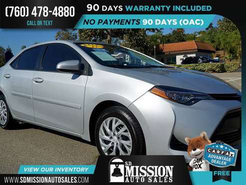 2017 Toyota Corolla XSE FOR ONLY $208/mo! - cars & trucks - by... for sale in Vista, CA