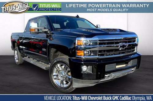 2019 Chevrolet Silverado Diesel 4x4 4WD Chevy High Country TRUCK for sale in Olympia, WA
