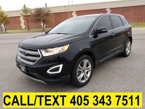 2018 FORD EDGE TITANIUM LOW MILES! LEATHER LOADED! MUST SEE! - cars for sale in Norman, KS