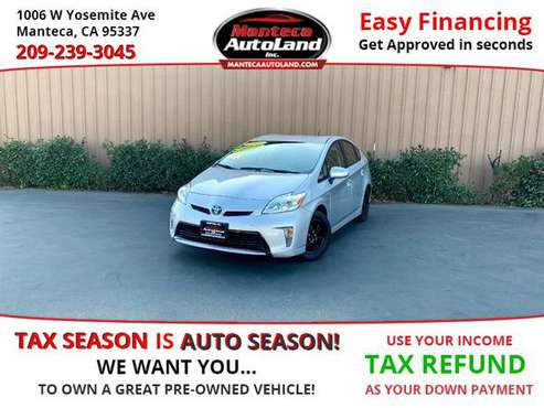 2015 TOYOTA PRIUS THREE - - by dealer - vehicle for sale in Manteca, CA