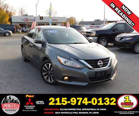 2017 Nissan Altima | At Springfield Mitsubishi for One Dime Down*! -... for sale in Springfield, PA