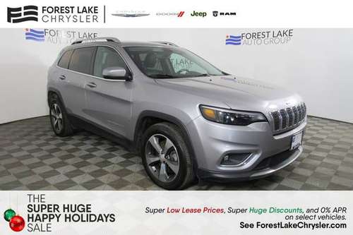 2019 Jeep Cherokee Limited SUV - cars & trucks - by dealer - vehicle... for sale in Forest Lake, MN