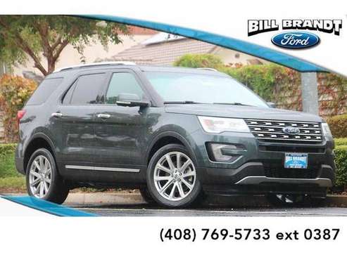 2016 Ford Explorer SUV Limited 4D Sport Utility (Green) for sale in Brentwood, CA