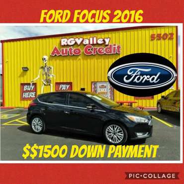 🏁🚘FORD FOCUS TITANIUM 2016🚘🏁 - cars & trucks - by owner - vehicle... for sale in Pharr, TX