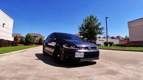 18 Volkswagen Golf GTI SE 290 HP Tune Leather Seats Sunroof Perf for sale in Houston, TX