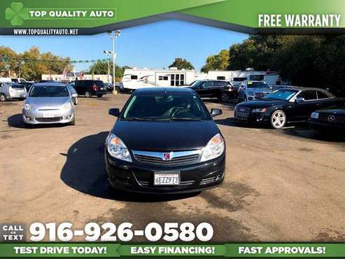 2008 Saturn *Aura* *XR* Sedan for only $5,995 or $123 per month for sale in Rancho Cordova, CA