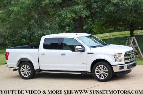 2015 FORD F150 SUPERCREW LARIAT 28K MILES 365 HP ECOBOOST V6 SEE... for sale in Milan, TN