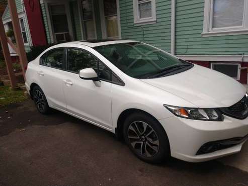 Honda Civic Ex Excellent Condition white for sale in New Haven, CT