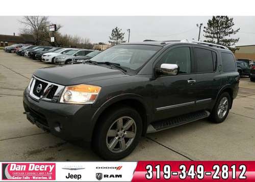 2012 Nissan Armada 4WD 4D Sport Utility / SUV Platinum - cars &... for sale in Waterloo, IA
