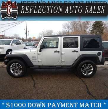 2011 Jeep Wrangler Unlimited Sport - A Quality Used Car! - cars & for sale in Oakdale, MN