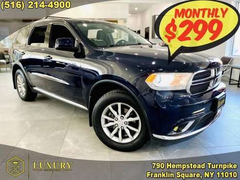2017 Dodge Durango SXT AWD 299 / MO - cars & trucks - by dealer -... for sale in Franklin Square, NY