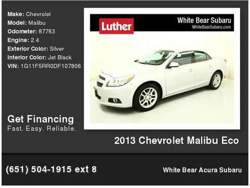 2013 Chevrolet Malibu Eco for sale in White Bear Lake, MN