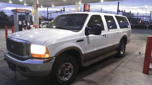 2001 FORD EXCURSION 7.3 DIESEL -PRICED TO SELL - cars & trucks - by... for sale in Libertyville, IL