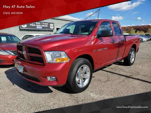 2012 RAM Ram Pickup 1500 ST 4x4 4dr Quad Cab 6.3 ft. SB Pickup -... for sale in St Francis, MN