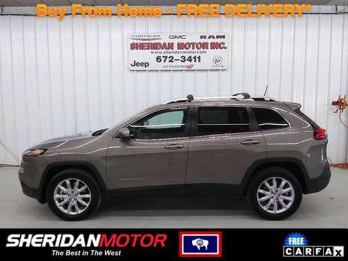 2016 Jeep Cherokee Limited Light Brownstone Pearlcoat - SM78060C for sale in Sheridan, MT