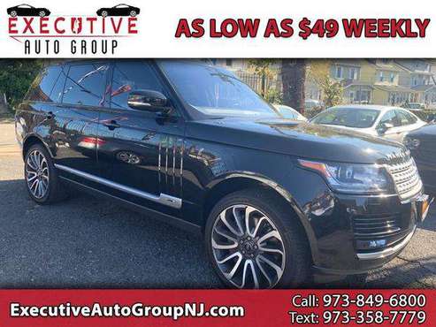 2016 Land Rover Range Rover Supercharged LWB - GUARANTEED CREDIT... for sale in Irvington, NJ