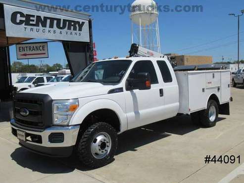 2015 Ford F350 4X4 DRW SUPER CAB WHITE GO FOR A TEST DRIVE! - cars &... for sale in Grand Prairie, TX