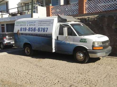 2003 Chevy 3500 1 Ton Dually Van Utility - cars & trucks - by owner... for sale in Chula vista, CA