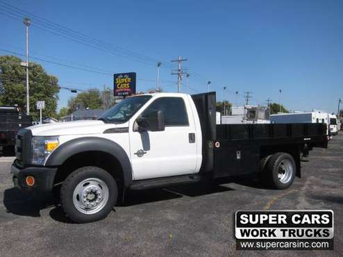 2012 Ford SUPER DUTY F-550 XL 4X4 6.7 DIESEL NEW TIRES ~ FLATBED -... for sale in Springfield, OK