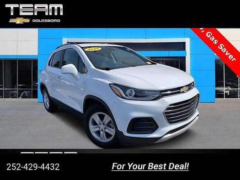 2019 Chevy Chevrolet Trax LT suv White for sale in Goldsboro, NC