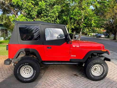 1987 Jeep Wrangler Laredo YJ - cars & trucks - by owner - vehicle... for sale in Fort Lauderdale, FL