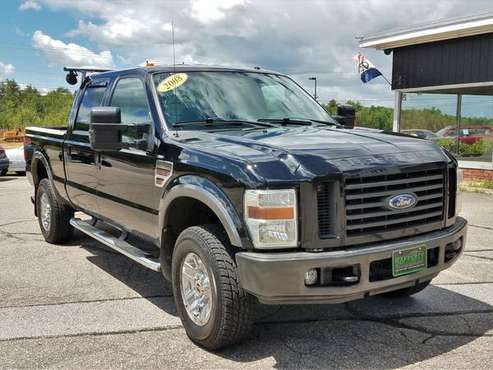 2008 Ford F350 F-350 SD Crew Cab FX4 4WD, 6.4L Diesel, AC, CD, Leather for sale in Belmont, VT