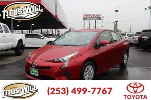 2016 Toyota Prius Certified Electric Two Hatchback for sale in Tacoma, WA