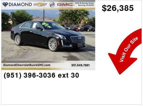 2017 Cadillac CTS Sedan Luxury AWD Lower Price - Call/Email Make... for sale in Banning, CA