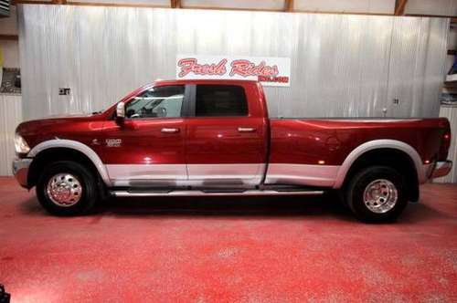 2012 RAM 3500 Laramie Crew Cab LWB 4WD DRW - GET APPROVED!! - cars &... for sale in Evans, MT
