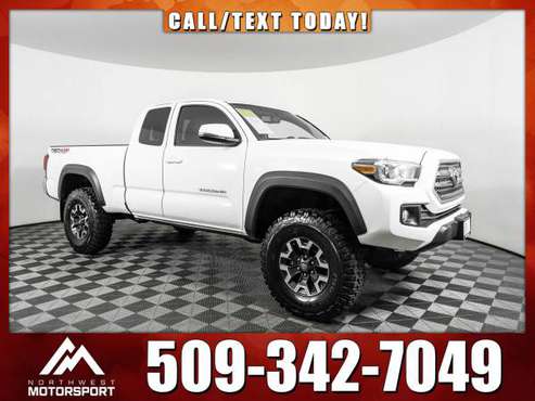 Lifted 2016 *Toyota Tacoma* TRD Off Road 4x4 - cars & trucks - by... for sale in Spokane Valley, WA