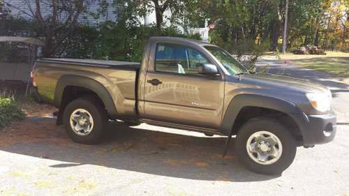 2010 Toyota Tacoma - 4 Cyl Manual, 4WD, Base Cab, Low Miles for sale in Old Orchard Beach, ME
