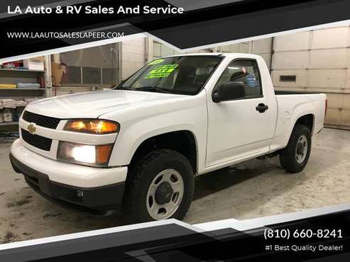 * 2010 CHEVY COLORADO * 4WD * WORK TRUCK * BEST VALUE * WE FINANCE * for sale in Lapeer, MI