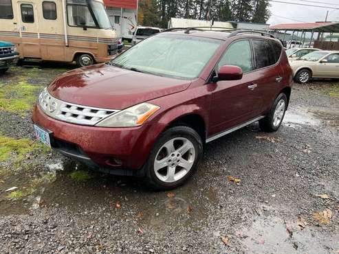 2005 Nissan Murano 4dr SL AWD V6 with 6.3 LCD display monitor - cars... for sale in Sweet Home, OR