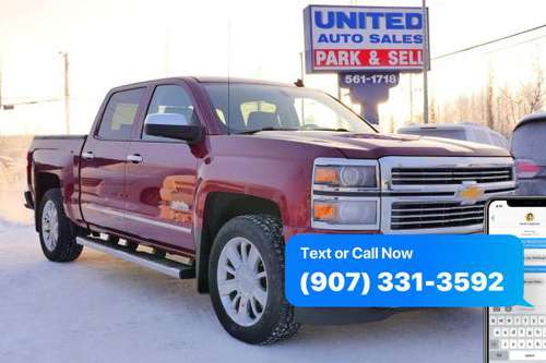 2014 Chevrolet Chevy Silverado 1500 High Country 4x4 4dr Crew Cab for sale in Anchorage, AK