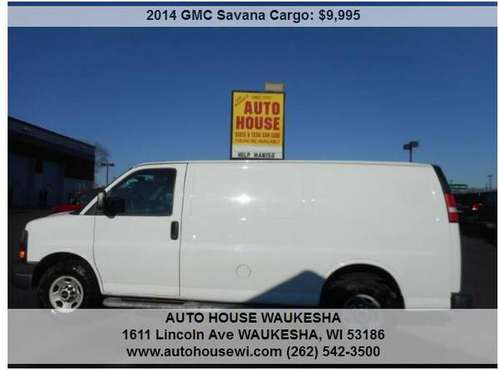 2014 GMC Savana 2500 Cargo Van pw windows, locks ,cruise Sharp! -... for sale in Waukesha, WI