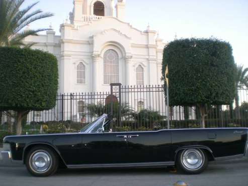 1965 LINCOLN CONTINENTAL CONVERTIBLE - cars & trucks - by owner -... for sale in San Ysidro, CA