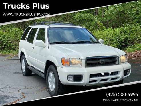 Trucks Plus 2001 Nissan Pathfinder LE 4WD 4dr SUV - cars & for sale in Seattle, WA