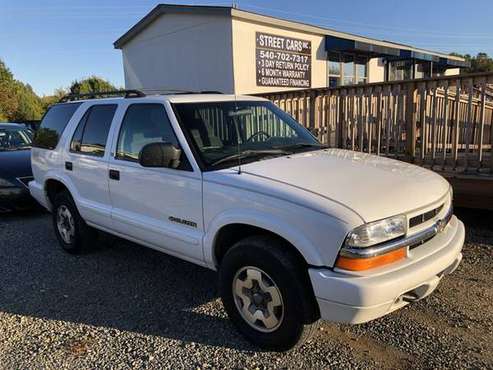 2002 Chevrolet Blazer - 6 month/6000 MILE WARRANTY// 3 DAY RETURN... for sale in Fredericksburg, VA