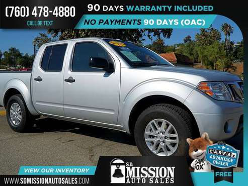2016 Nissan Frontier SL FOR ONLY $304/mo! - cars & trucks - by... for sale in Vista, CA