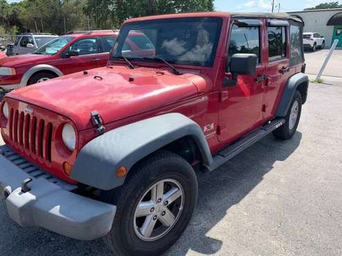 2007 Jeep Wrangler Unlimited X - - by dealer - vehicle for sale in Fort Myers, FL