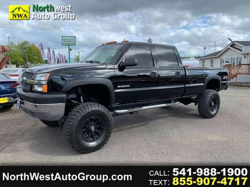 2004 Chevrolet Silverado 2500HD Crew Cab 167 WB 4WD LT - cars & for sale in Eugene, OR
