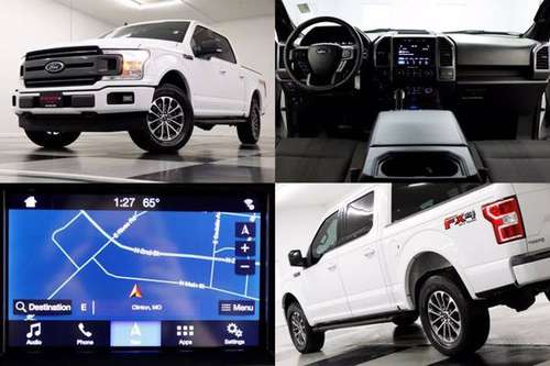 HEATED SEATS! CAMERA! 2019 Ford *F-150 XLT* 4WD SuperCrew Cab White... for sale in Clinton, AR