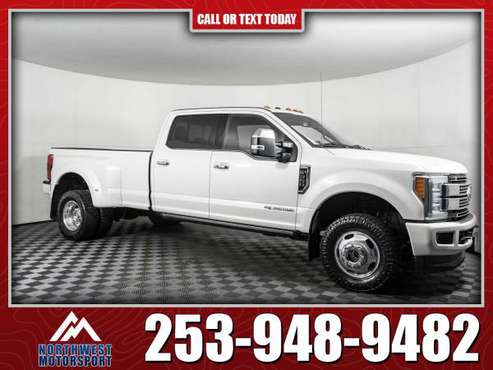 2017 Ford F-350 Platinum Dually 4x4 - - by dealer for sale in PUYALLUP, WA