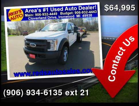 2018 Ford F450 XL - - by dealer - vehicle automotive for sale in Ironwood, WI