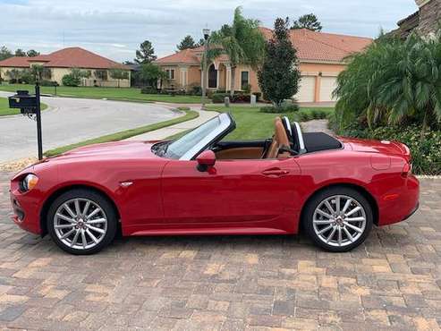 2018 Fiat Spider Convertible - cars & trucks - by owner - vehicle... for sale in Lakeland, FL