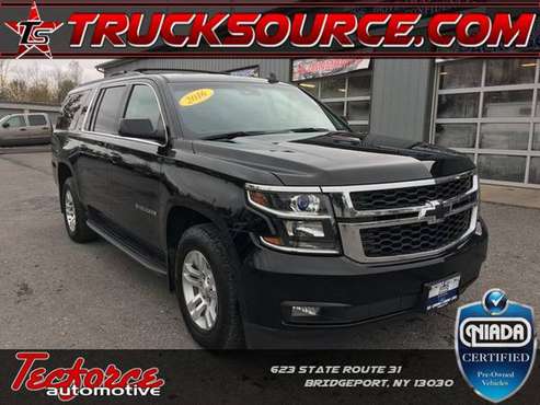 2016 Chevrolet Suburban LT Black On Black Every Option! Compare To LTZ for sale in Bridgeport, NY